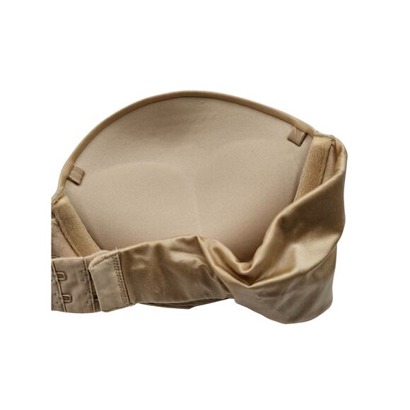 Self expressions by Maidenform Sz 34C Padded Push Up Strapless Bra Beige - Picture 4 of 5